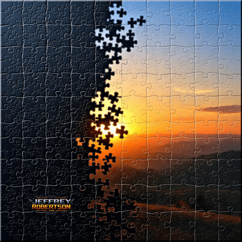 Jeff Robertson - Jeff Robertson Stop Waiting for Life to Get Easier – Start Assembling Your Puzzle