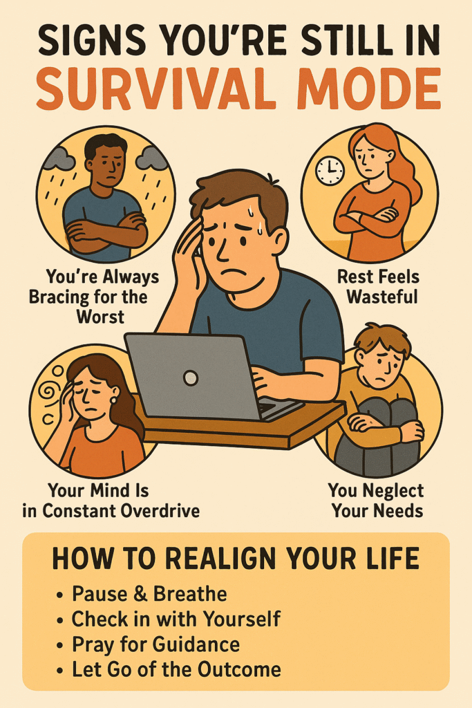 Signs You’re Still in Survival Mode and How to Realign Your Life 1 (1) - Jeff Robertson Signs You’re Still in Survival Mode and How to Realign Your Life (1)