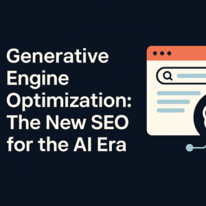 Generative Engine Optimization: The New SEO for the AI Era