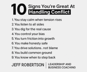 10 Signs You’re Great At Handling Conflict