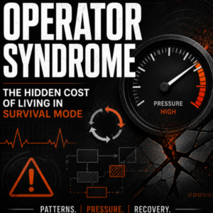 Operator Syndrome: The Hidden Cost of Living in Survival Mode