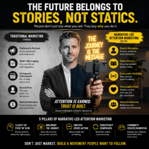 The Rise of Narrative-Led Attention Marketing: Why Personality Is Beating Traditional Branding